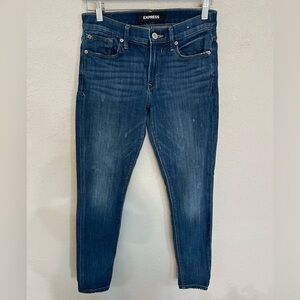 Express Mid Rise Stretch Legging Jeans